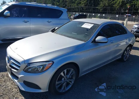 2015 Mercedes-Benz C 300 4Matic from USA, damaged, VIN 55SWF4KB3FU040788